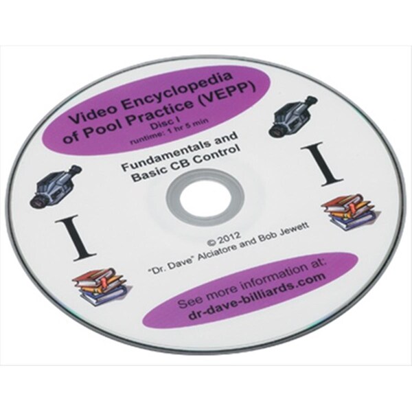Billiards Accessories DVD - Encyclopedia of Pool Practice - Volume 1 DVDEPP1 - main